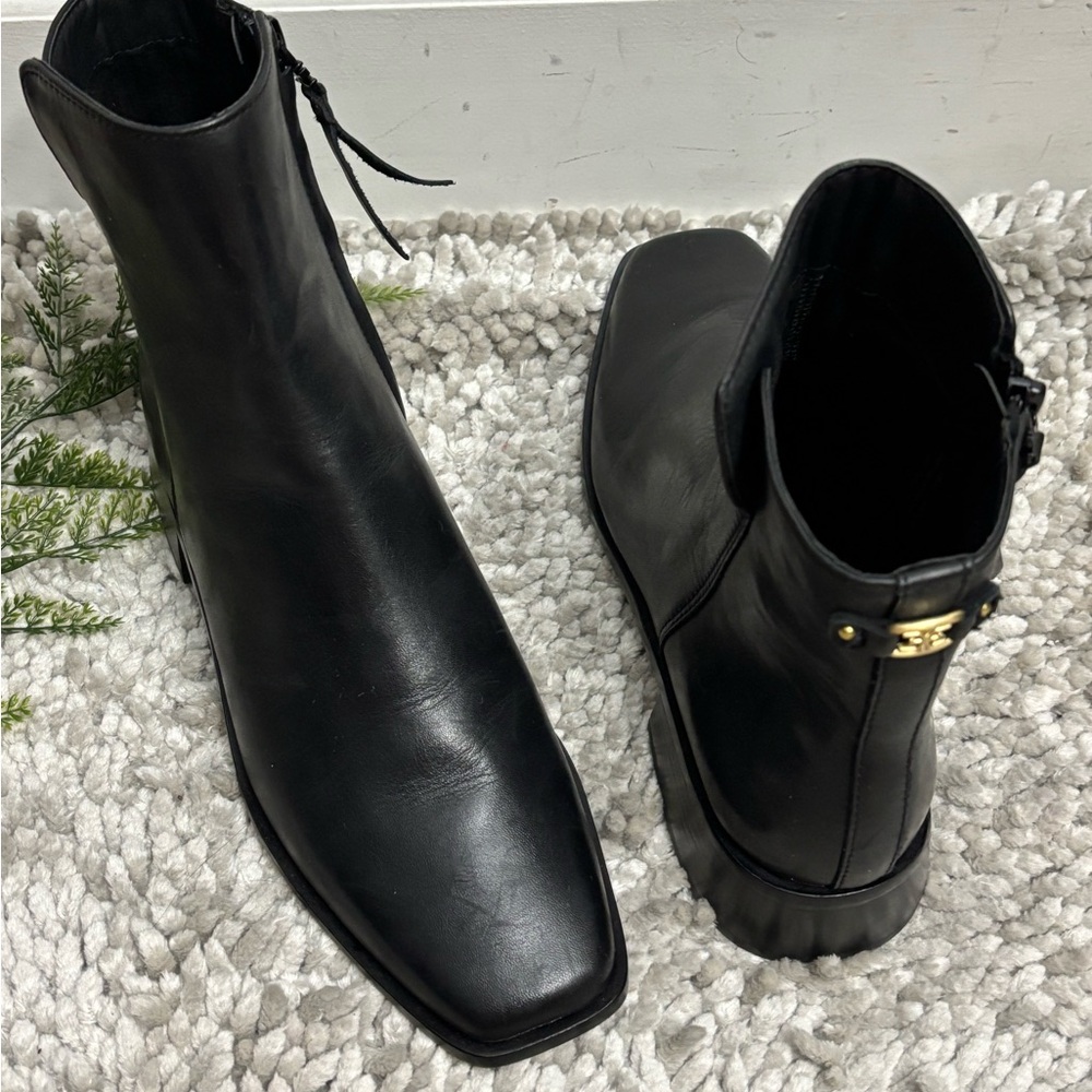 Sam Edelman Black Ankle Boots